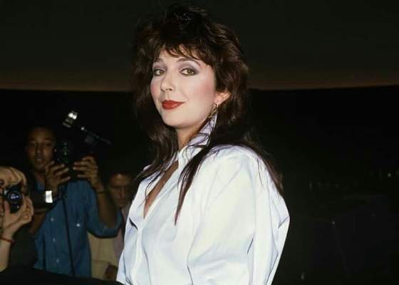 Kate Bush during an event. 